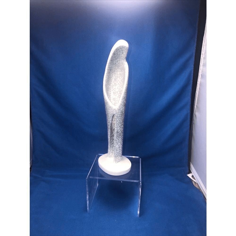Hans Stangl Abstract Madona Phillip Artwork Crackle glaze figurines  (Ro